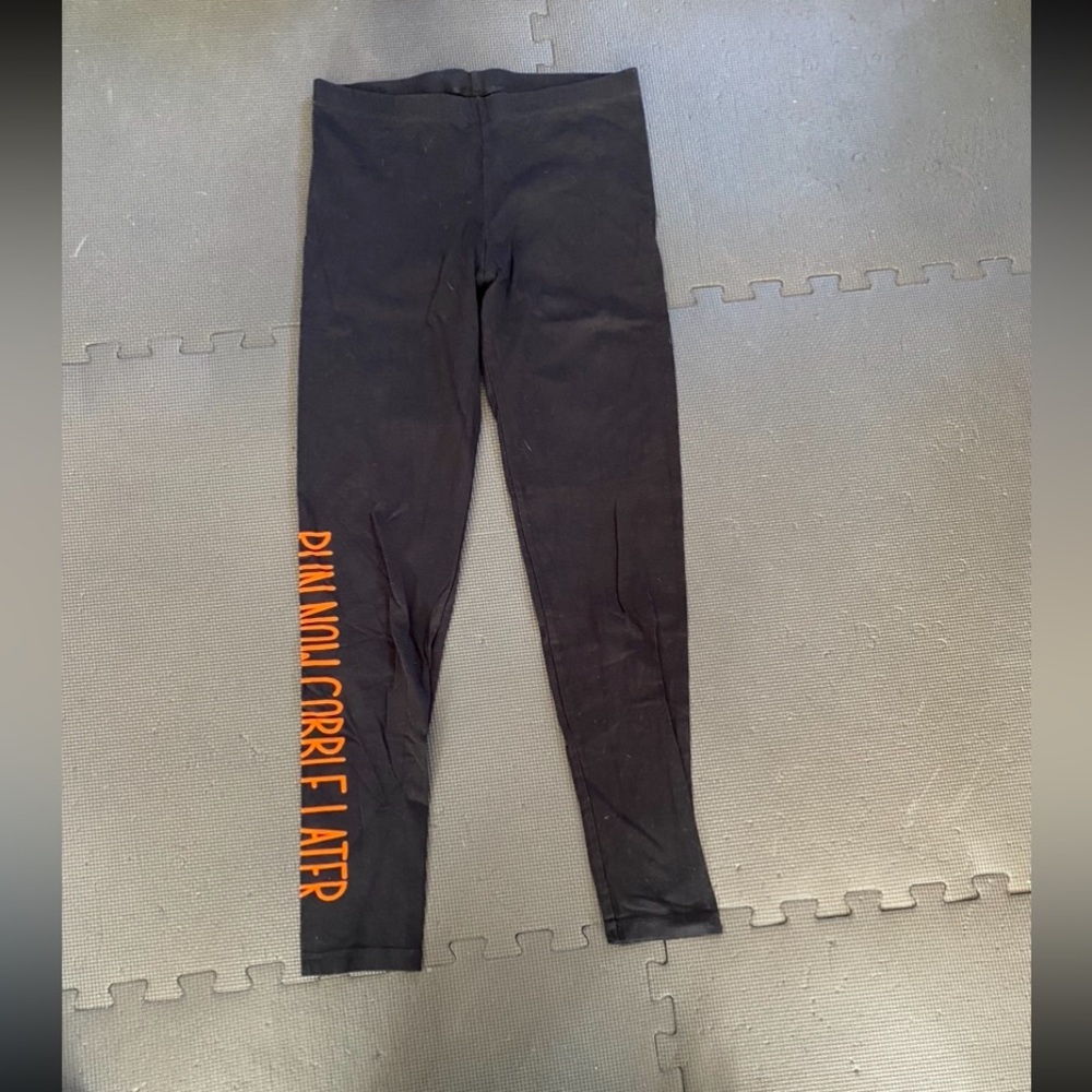 Gone for a Run thanksgiving leggings, S